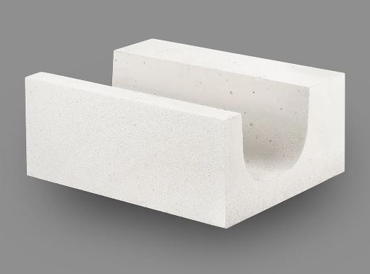 Dujų silikato ( akyto betono ) Bauroc U blokai